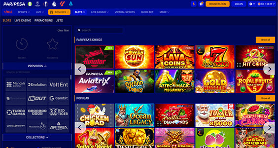 Paripesa Casino
